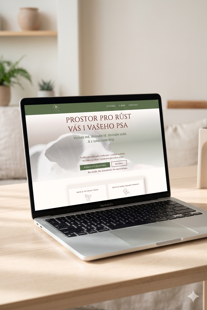 tvorba webu a vizuální tvář značky